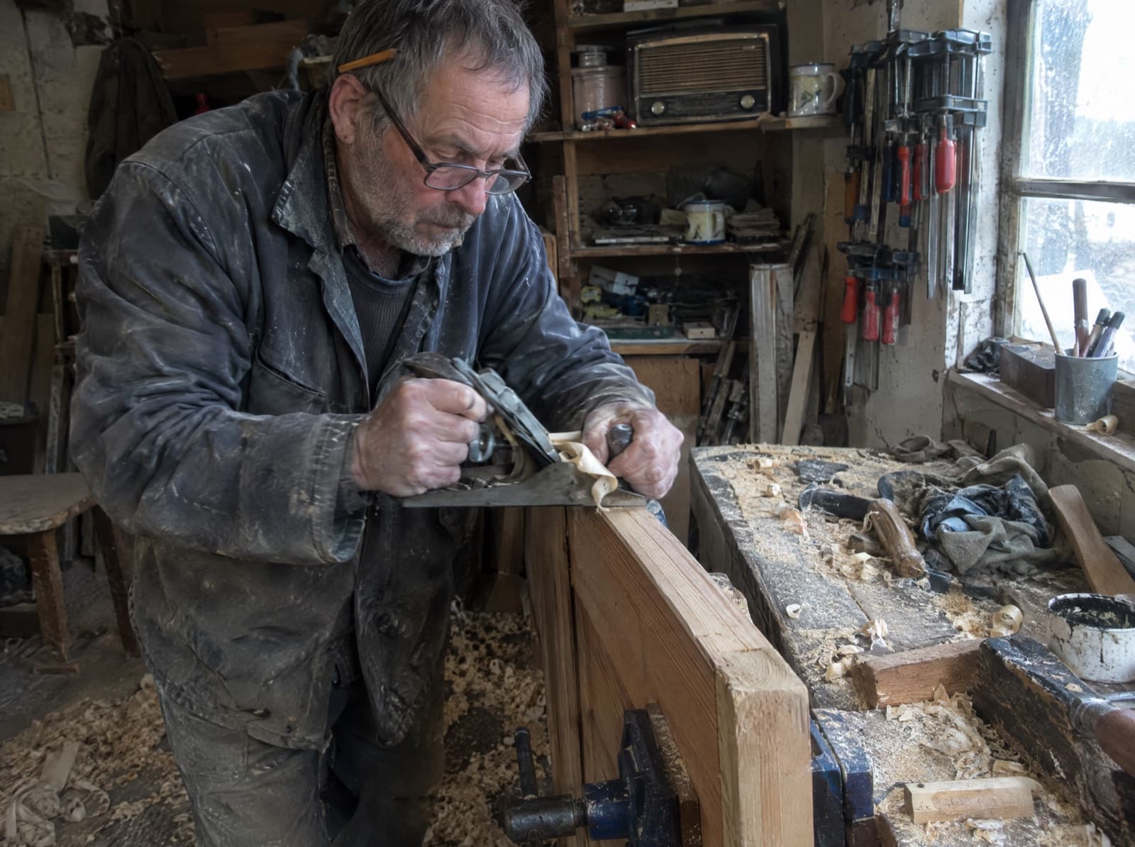 Illustrative carpentry trade photograph: Carpentry & Joinery