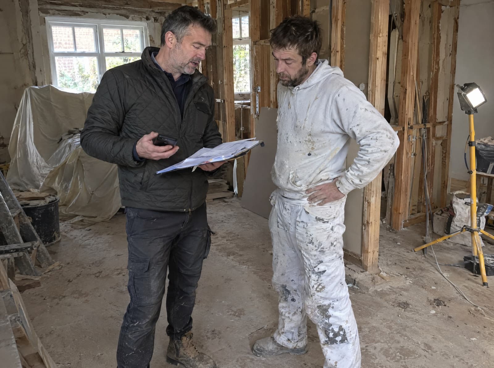 Illustrative construction arbitrage trade photograph: Construction Arbitrage