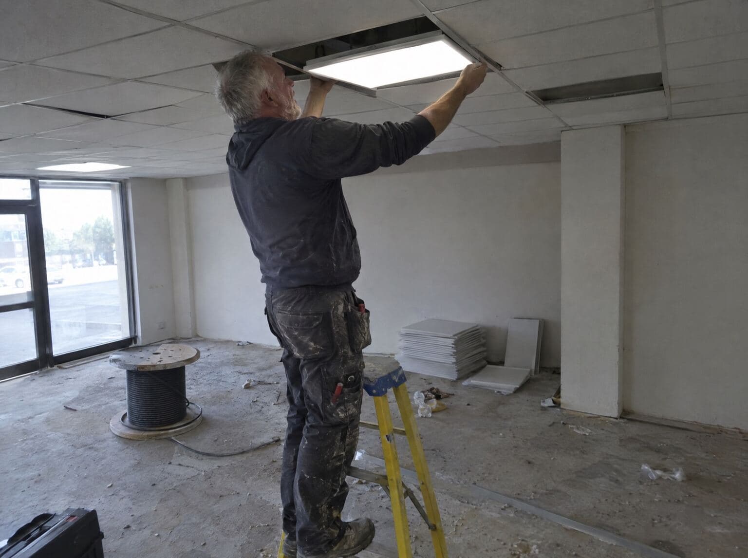Illustrative electrical trade photograph: Electrical