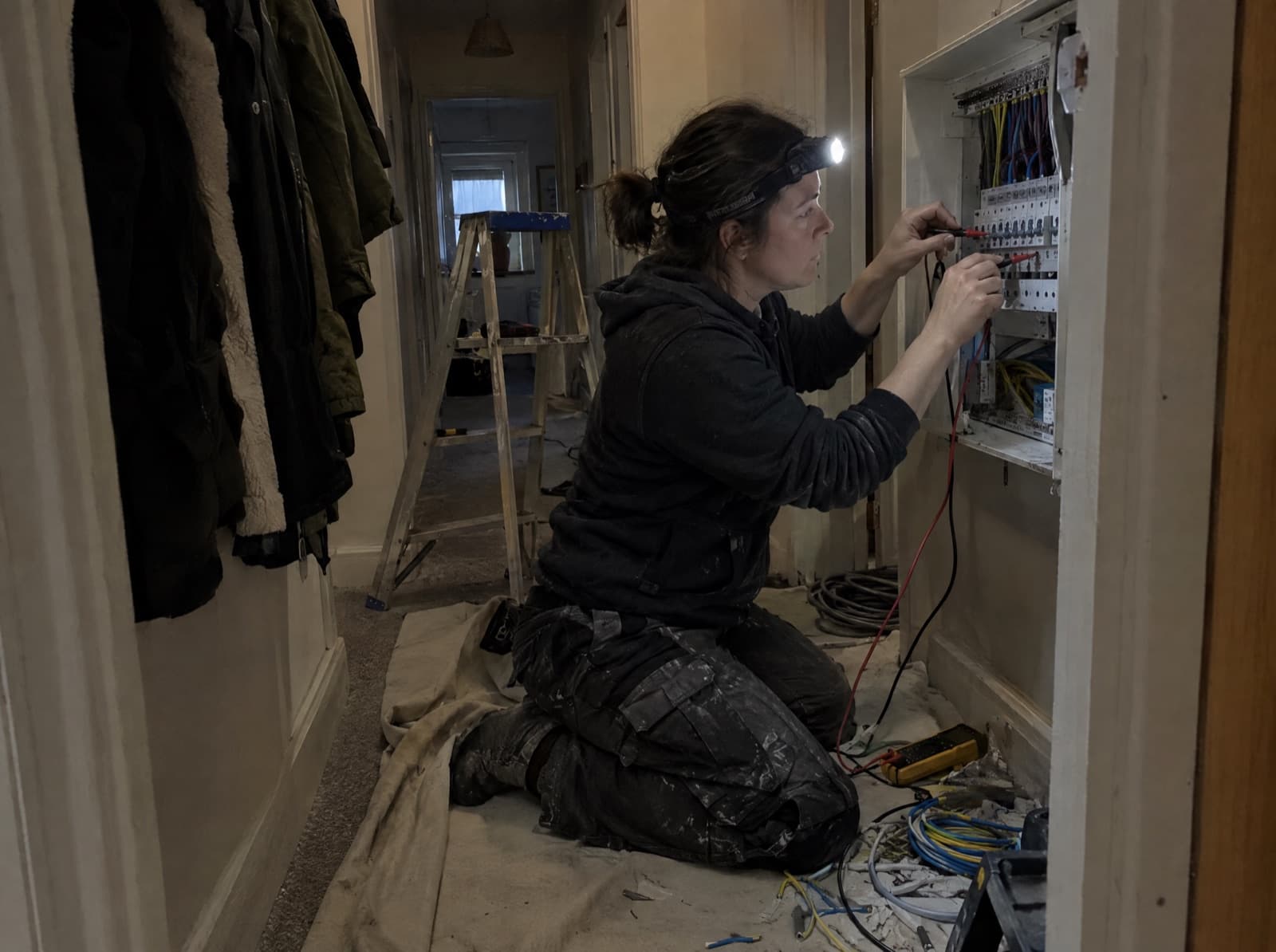 Illustrative electrical trade photograph: Electrical