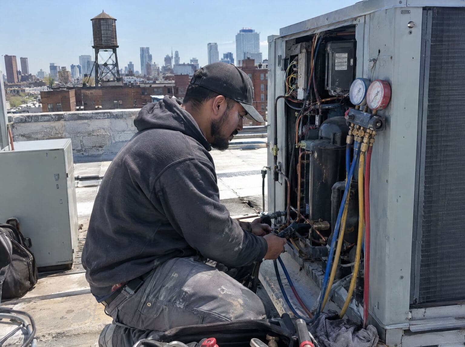 Illustrative hvac trade photograph: Heating & Air (HVAC)