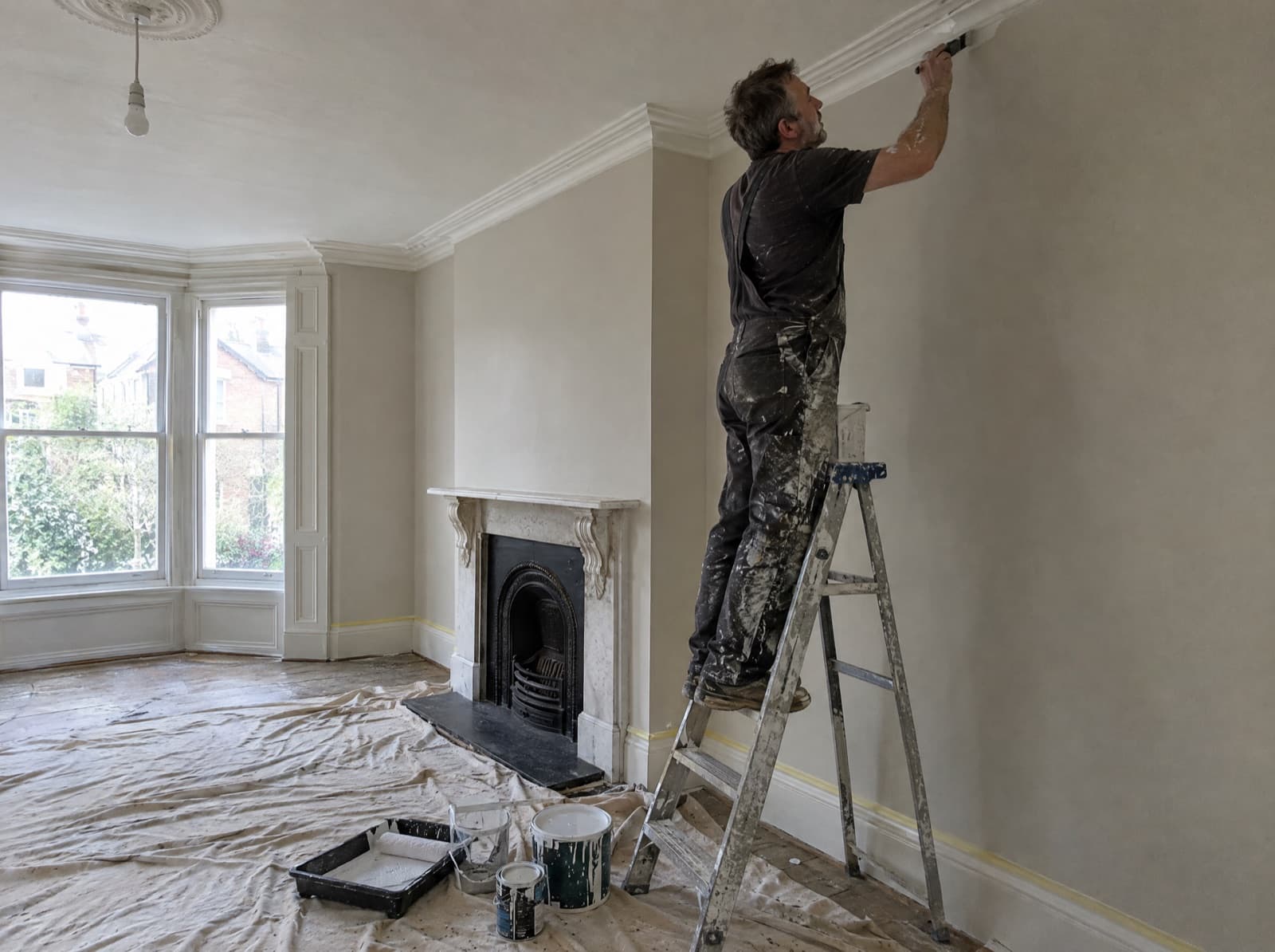 Illustrative painting trade photograph: Painting & Decorating