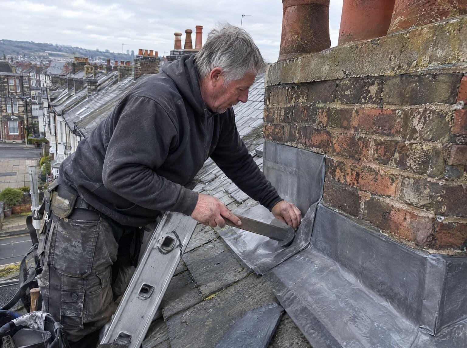 Illustrative roofing trade photograph: Roofing